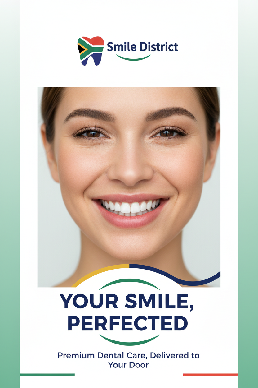 Smile District Mobile Banner – Smiling Person